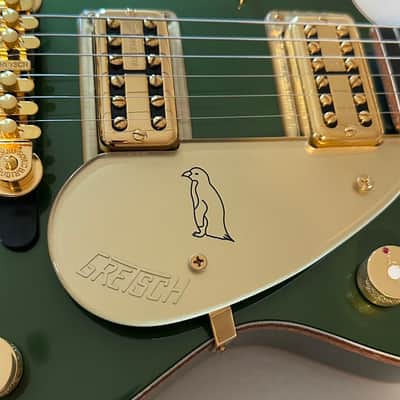 Gretsch Custom Shop Masterbuilt Stephen Stern 1962 Penguin Double Cutaway G6134 - elegant Cadillac Green (rare & unplayed) image 5