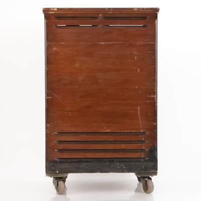 Leslie Model 122 Rotating Speaker Cabinet Cab Organ Amplifier w/ Casters #34786 image 1