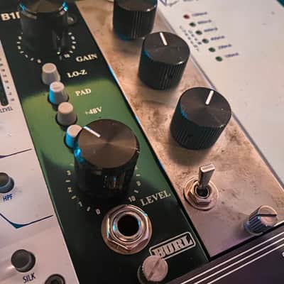 Burl B1D 500 Series Mic Preamp Module 2010s - Green image 2