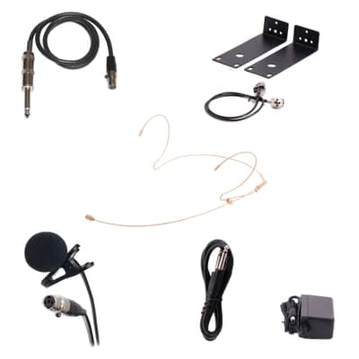 CAD WX1800BP UHF Wireless BodyPack System w/  Headset & Cable - (550 to 590 MHz) image 7