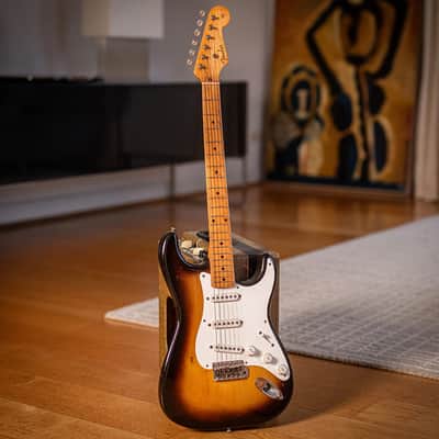 Fender Stratocaster 1955 - Sunburst Bild 7