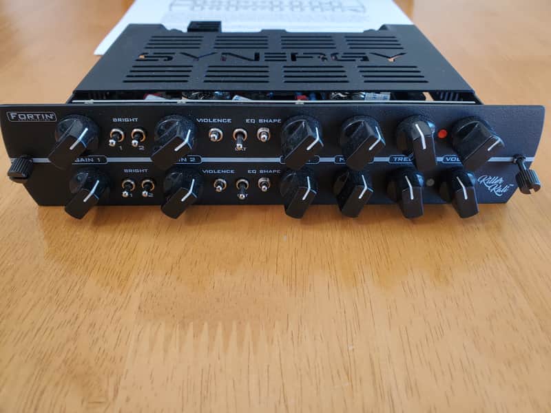 Synergy Fortin Killer Kali 2-Channel Preamp Module 2025 - Present - Black image 1