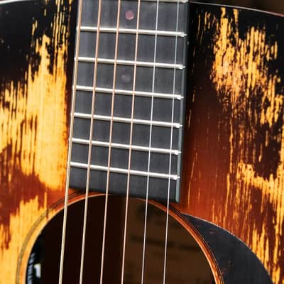 Martin D Jr-E StreetLegend Acoustic/Electric Guitar - Burst with Gig Bag image 10