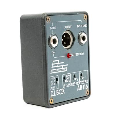 BSS AR-116 Active Direct Box DI Unit Phase Reverse Earth Lift Attenuation Filter image 2