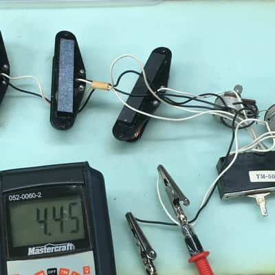 1989 Fender Japan MIJ FujiGen Loaded Strat Flat Pole Pickups Full Wiring Harness image 12