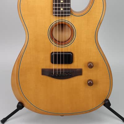 Fender Acoustasonic Standard Telecaster Aged Natural image 1