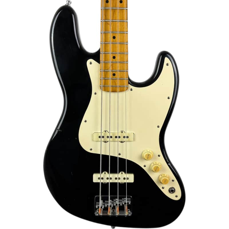 Fender USA Jazz Bass 1983 - Black image 1