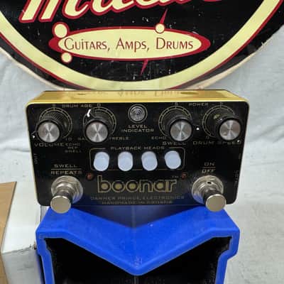 Dawner Prince Electronics Boonar v2 Multi-Head Drum Echo Delay Pedal with Box image 2