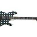 Kramer NightSwan 2010s - Black with Blue Polka Dot