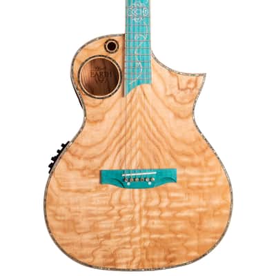 Lindo Earth V2 Slim Body Electro Acoustic Guitar and Premium Hardcase image 1