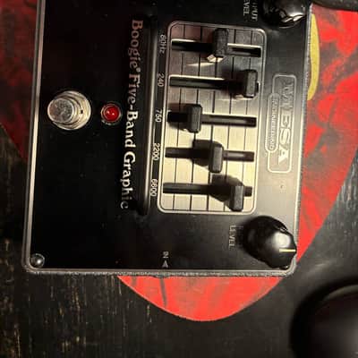 Mesa Boogie 5 Band Graphic EQ Pedal - Black image 1