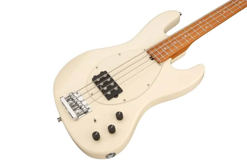 Sadowsky MetroExpress 21-Fret Vintage M Bass, Roasted Maple Fingerboard, 4-String - Solid Olympic White High Polish image 1