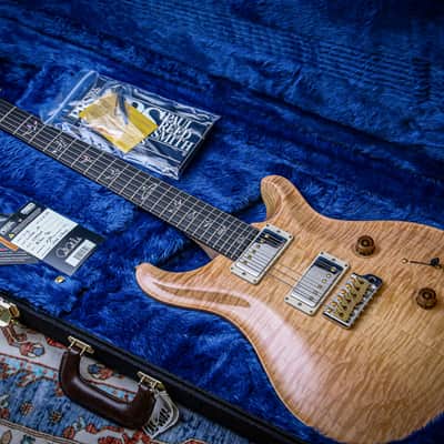 PRS USA Paul Reed Smith Custom 24 Wood Library "Natural + Ebony" (2024) image 1