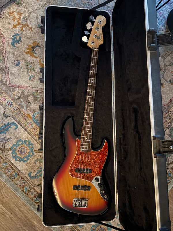 Fender 60th Anniversary American Jazz Bass 2005 - 2006 - 3-Color Sunburst image 1