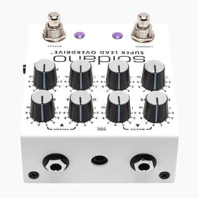 Soldano Super Lead Overdrive Plus Pedal2-channel Overdrive/Distortion Guitar Pedal with Channel Footswitch, 3-band EQ, Presence, and Deep image 5