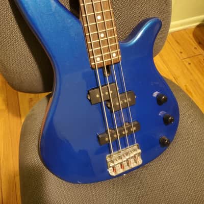 Yamaha TBRX174 4-String Electric Bass  Metallic Blue image 1
