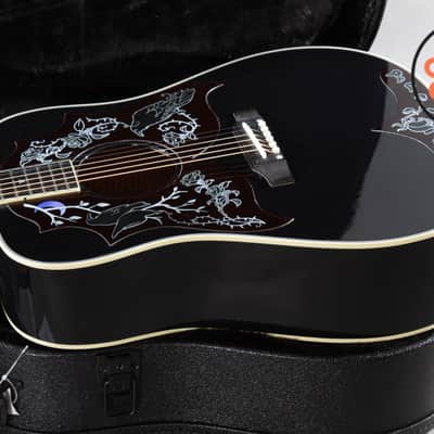2025 Gibson Custom Shop Kirk Hammett Signature Raven Ebony Signed Label OHSC COA image 3