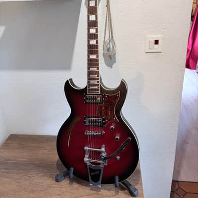 Reverend Tricky Gomez RT 2010s - Satin Red Burst image 3