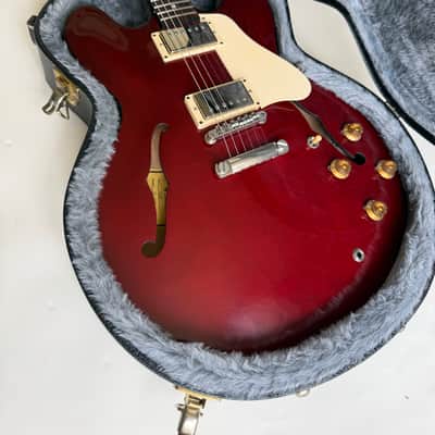 2017 Gibson Memphis ES-335 Dot Wine Red image 6