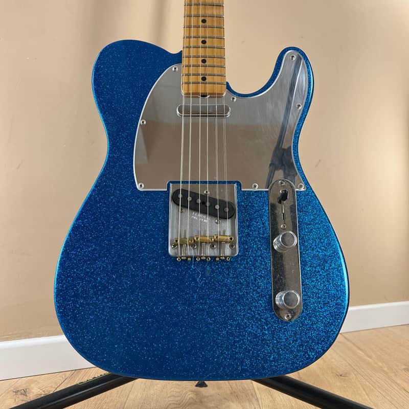 Fender J Mascis Signature Telecaster, Bottle Rocket Blue Flake image 1