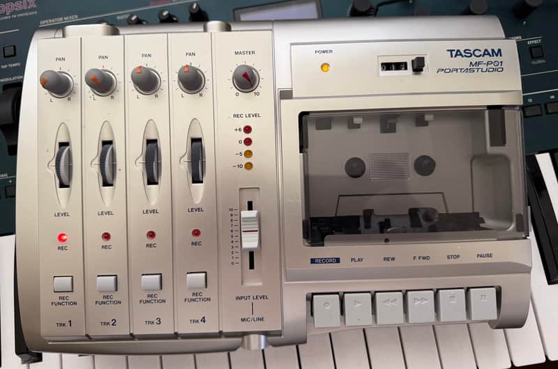 TASCAM MF-P01 Portastudio Multitrack Cassette Recorder | Reverb