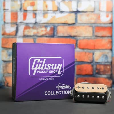 Kramer Neptune Rhythm Neck Humbucker Pickup / Zebra 4-Conductor / Potted Alnico 2 image 1