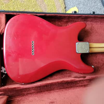Fender Lead I - Red vintage USA with original case and paperwork image 4