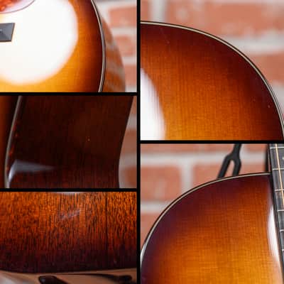 Preston Thompson 000-12MA Adirondack Spruce Top Sunburst 2022 w/OHSC image 13