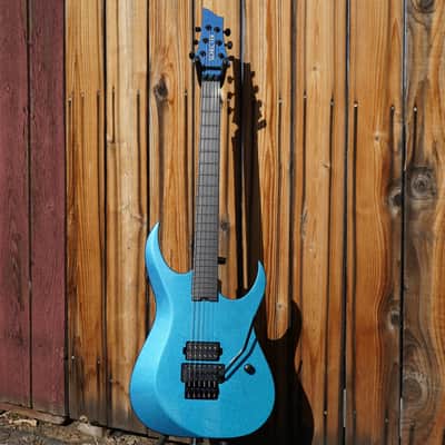 Schecter USA CUSTOM SHOP Sunset Extreme FR Blue-Purple Chameleon 6-String Electric Guitar w/ Black Tolex Hard Case image 9