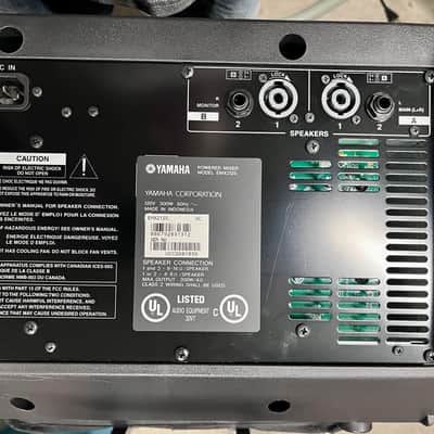 JBL/Yamaha JRX100 EMX212s 2010’s - Black image 6