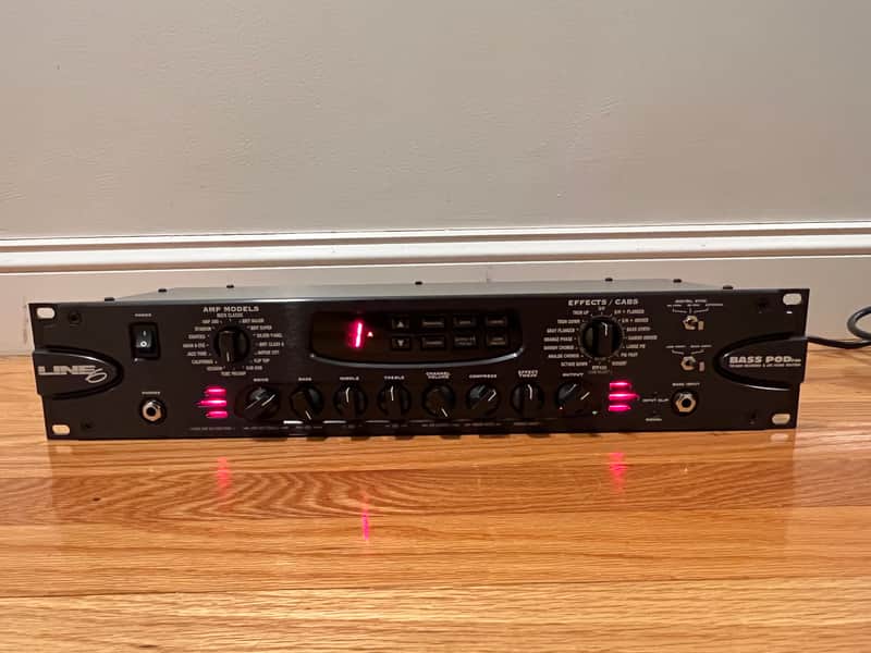 Dusty Hill ZZ Top Personally Owned & Used Line 6 Bass Pod Pro Amp image 1
