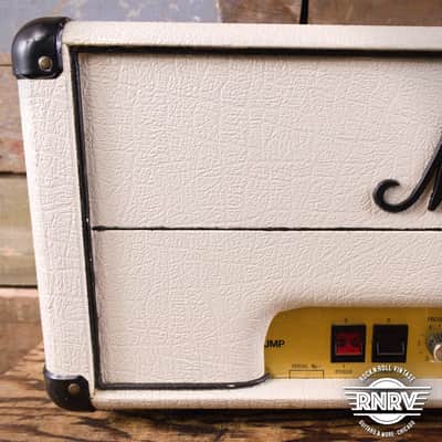 Marshall JMP 2203 Mk2 Master Model Lead 100-Watt Guitar Amp Head 1975 - 1981 - White image 3