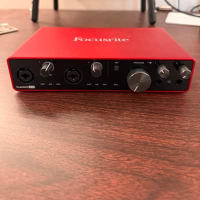 Focusrite Scarlett 8i6 3rd Gen USB Audio Interface 2019 - Present - Red / Black image 1