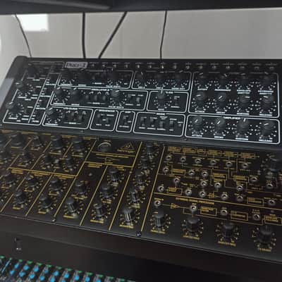 Behringer  Pro-1 and Behringer K-2  with homemade stand