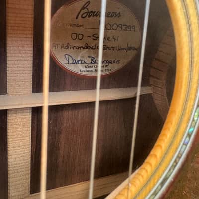 Bourgeois 00-41 Brazilian Rosewood! 2021 - Natural image 6