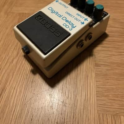 Boss DD-3 1987 blue label digital delay pedal image 4