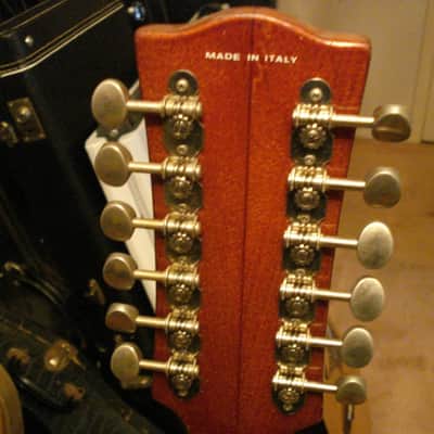 EKO Ranger 12-String Vintage Acoustic Guitar Made in Italy with Chip Case image 6