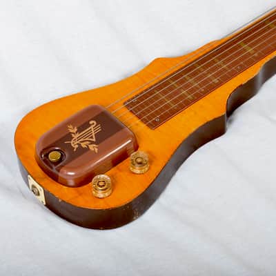 Vintage Early 1950s Gibson Royaltone Lap Steel w/ Original Hard Shell Case – P-90 Pickup image 8