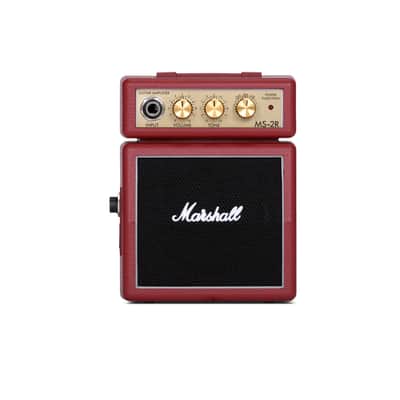 Marshall MS-2R 1-watt Battery-powered Micro Amp - Red image 1