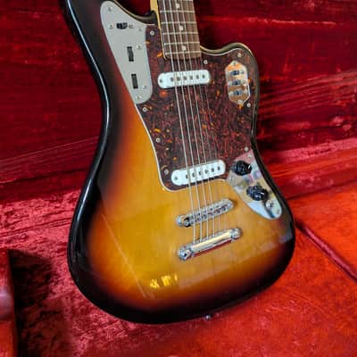 Fender Jaguar Baritone Custom 2004 - 2006 Sunburst image 13