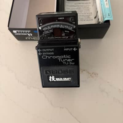 Boss TU-3W Chromatic Tuner Waza Craft 2016 - Present - Black image 1