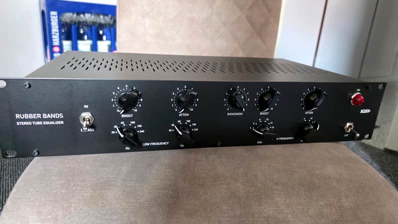 IGS Audio Rubber Bands (Pultec Style Tube EQ), Stereo, 3 month old, mint condition image 1