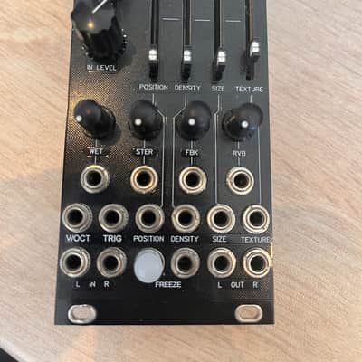 Monsoon Mutable Instruments Enhanced Clouds Black Panel Davies/Micro Knobs 12hp Eurorack image 1