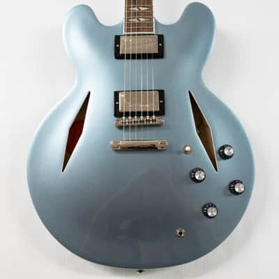 Epiphone Dave Grohl DG-335 Semi-hollowbody Electric Guitar (Demo) - Pelham Blue image 1