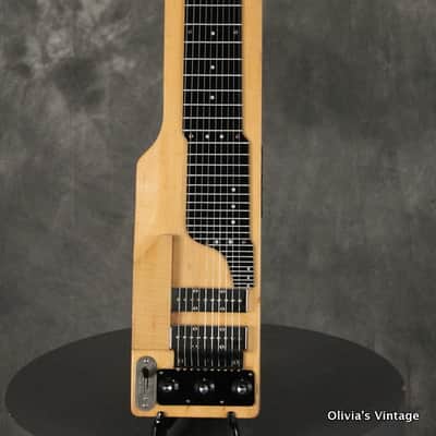 Alkire 10-String Eharp Steel Guitar 1960 Natural image 1