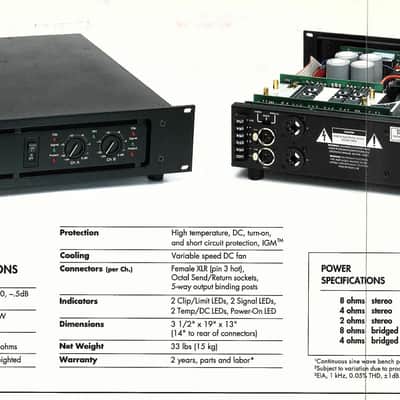 CREST Power Amplifier Vintage FA-901 image 5