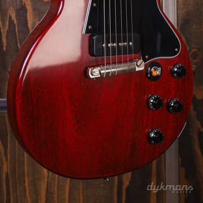 Gibson Custom 1960 Les Paul Special Double Cut Reissue Cherry Red image 2