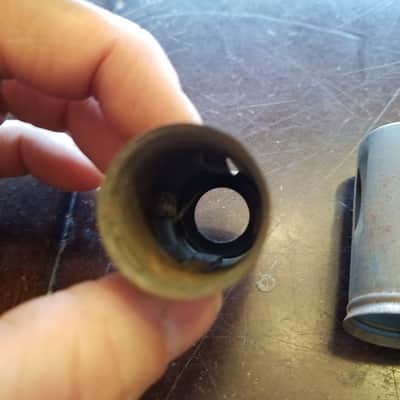 Cinch Pair (2) Tube Shields 12AX7 9-pin 4-Pinch 450-139 Vintage Vacuum 1950s-1960s image 5