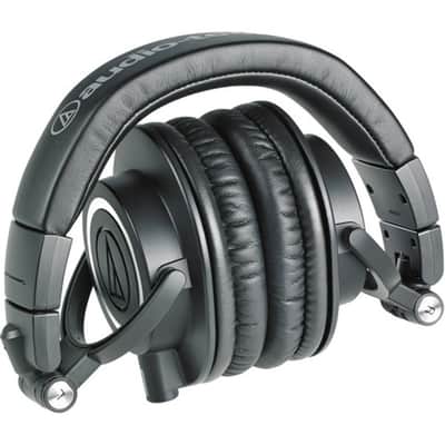 Audio-Technica ATH-M50X Professional Studio Monitor Headphones, Black, Professional Grade, Critically Acclaimed, with Detachable Cable image 6