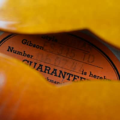 Collector Grade 1967 Gibson ES-345TD Sunburst | OHSC | Vintage | All Original image 23